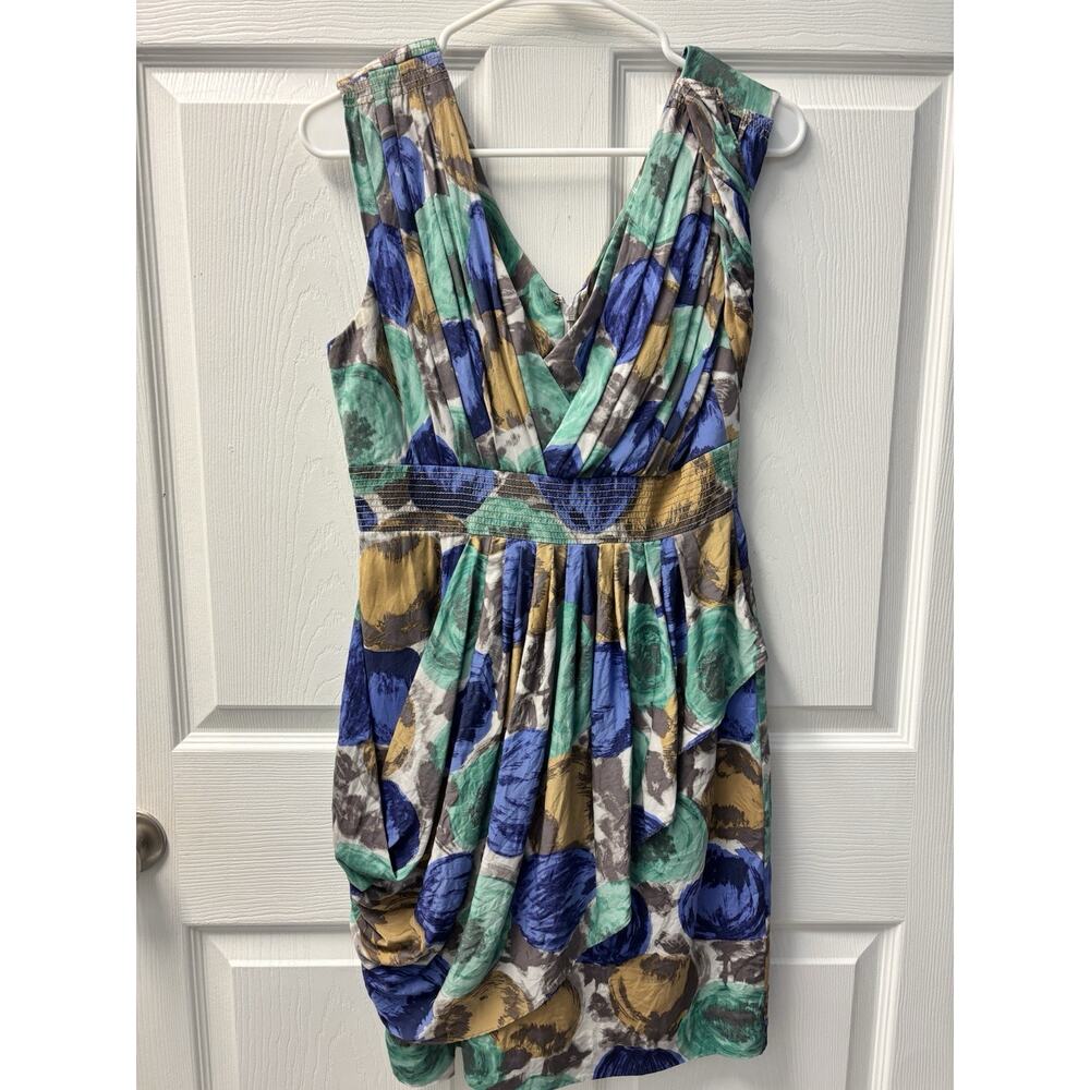 bcbg maxazria Multicolored bodycon dress 4